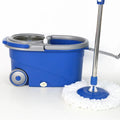Primo Magic Spin Mop with Wheeler – 360° Microfiber Head with Wheels Bucket