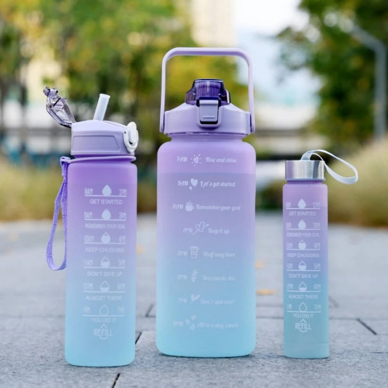 3Pcs Water Bottle Set