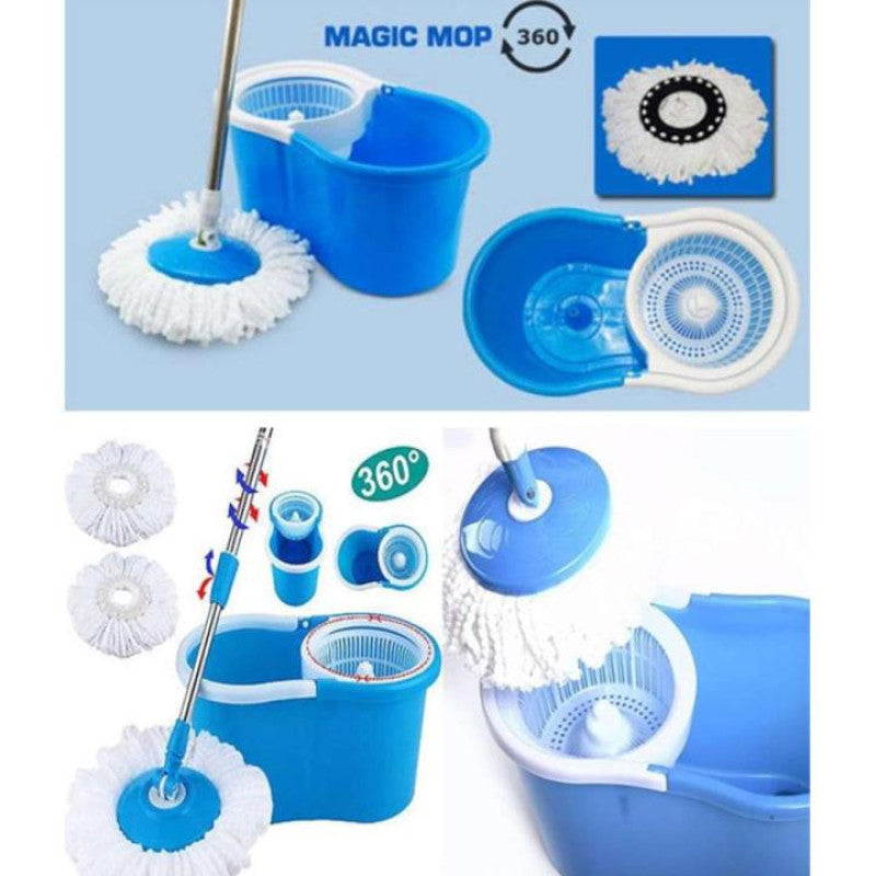 Royal Spin Mop Magic 360-Degree with Microfiber Mop Head