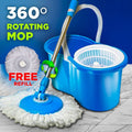Royal Spin Mop Magic 360-Degree with Microfiber Mop Head