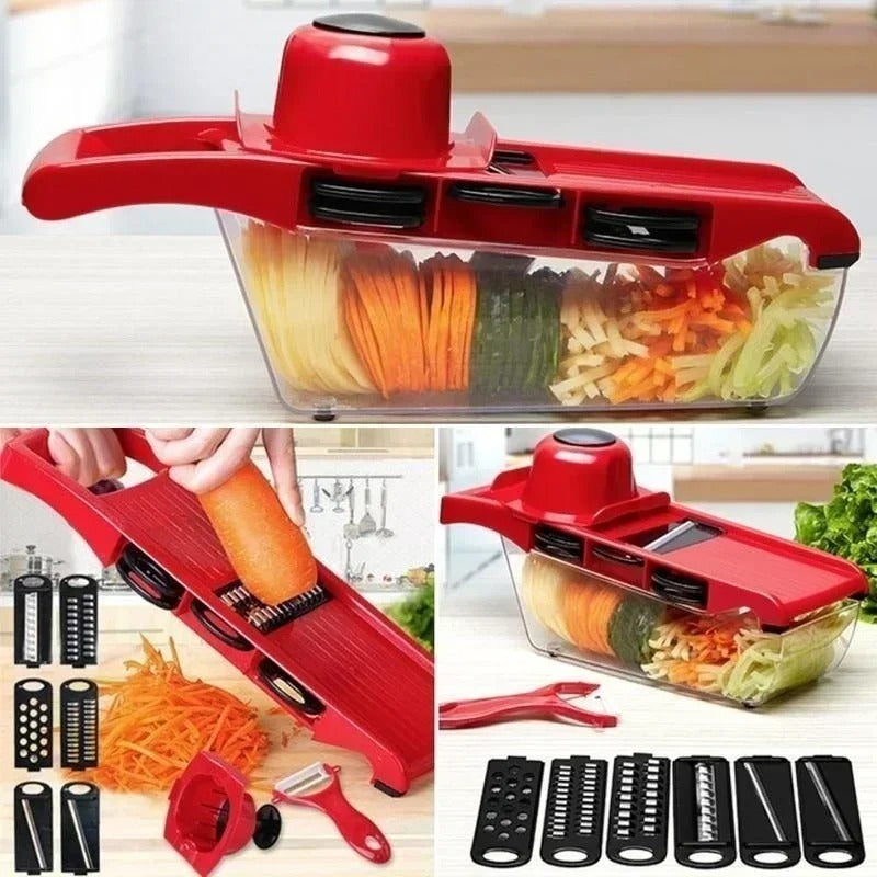 10-1 All-in-one vegetable slicer