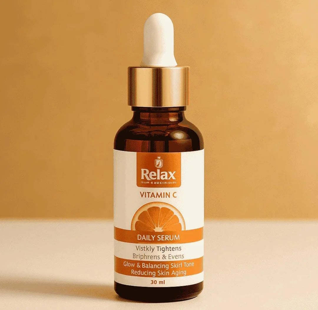 Relax Vitamin C Daily Face Serum Brightening Anti-Aging