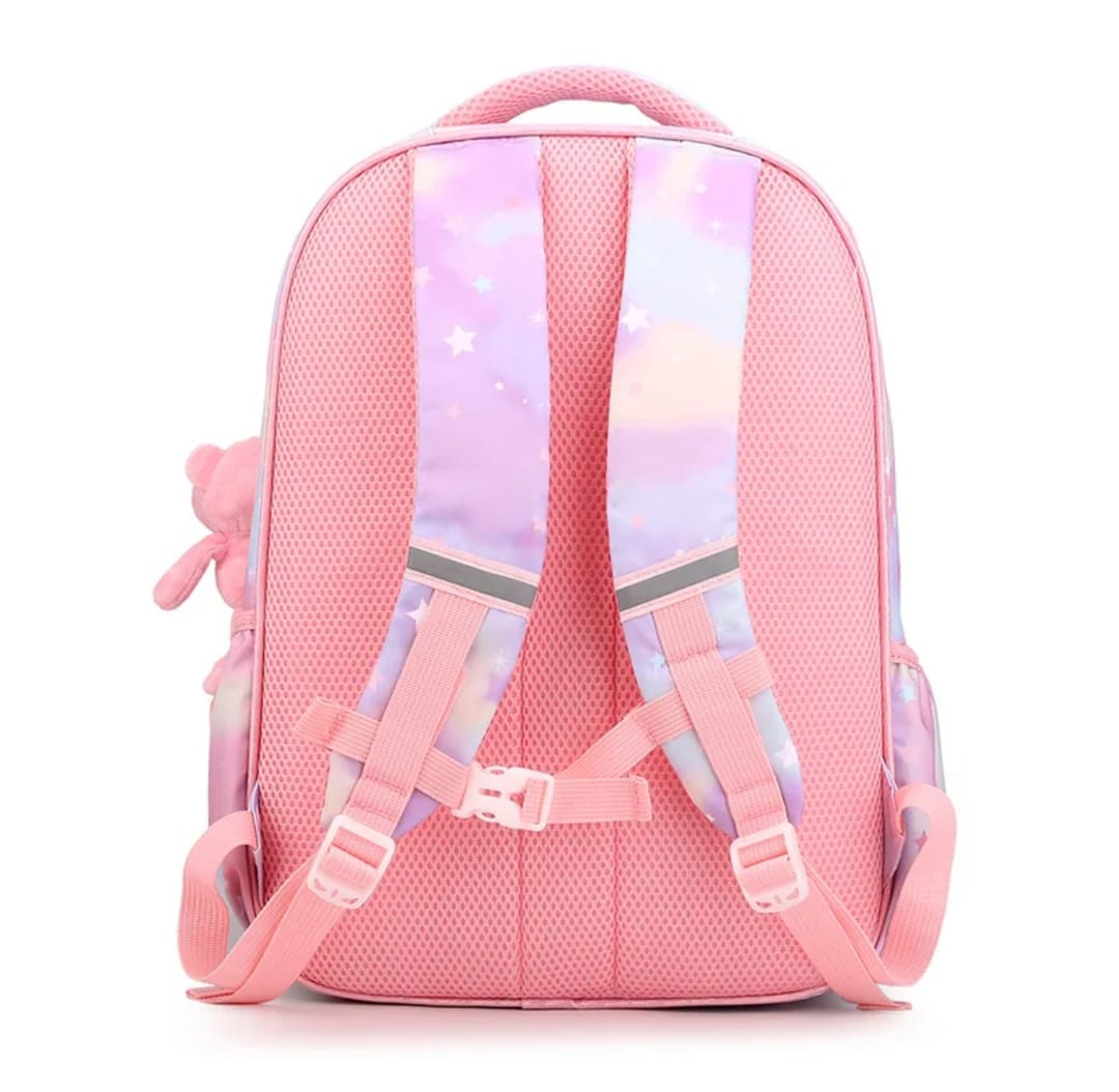 Hello Kitty Themed Pink Children School Bag