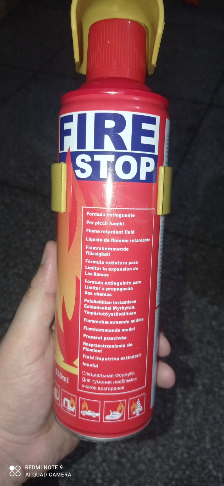 Fire Stop Emergency Safety Spray for Home, Kitchen, Car & Office