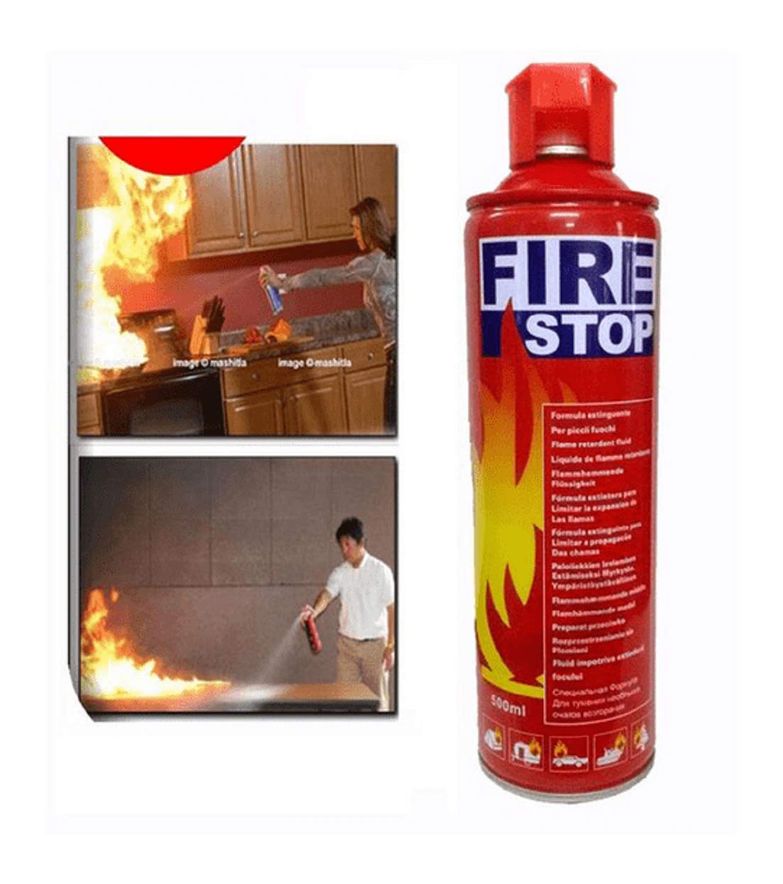 Fire Stop Emergency Safety Spray for Home, Kitchen, Car & Office