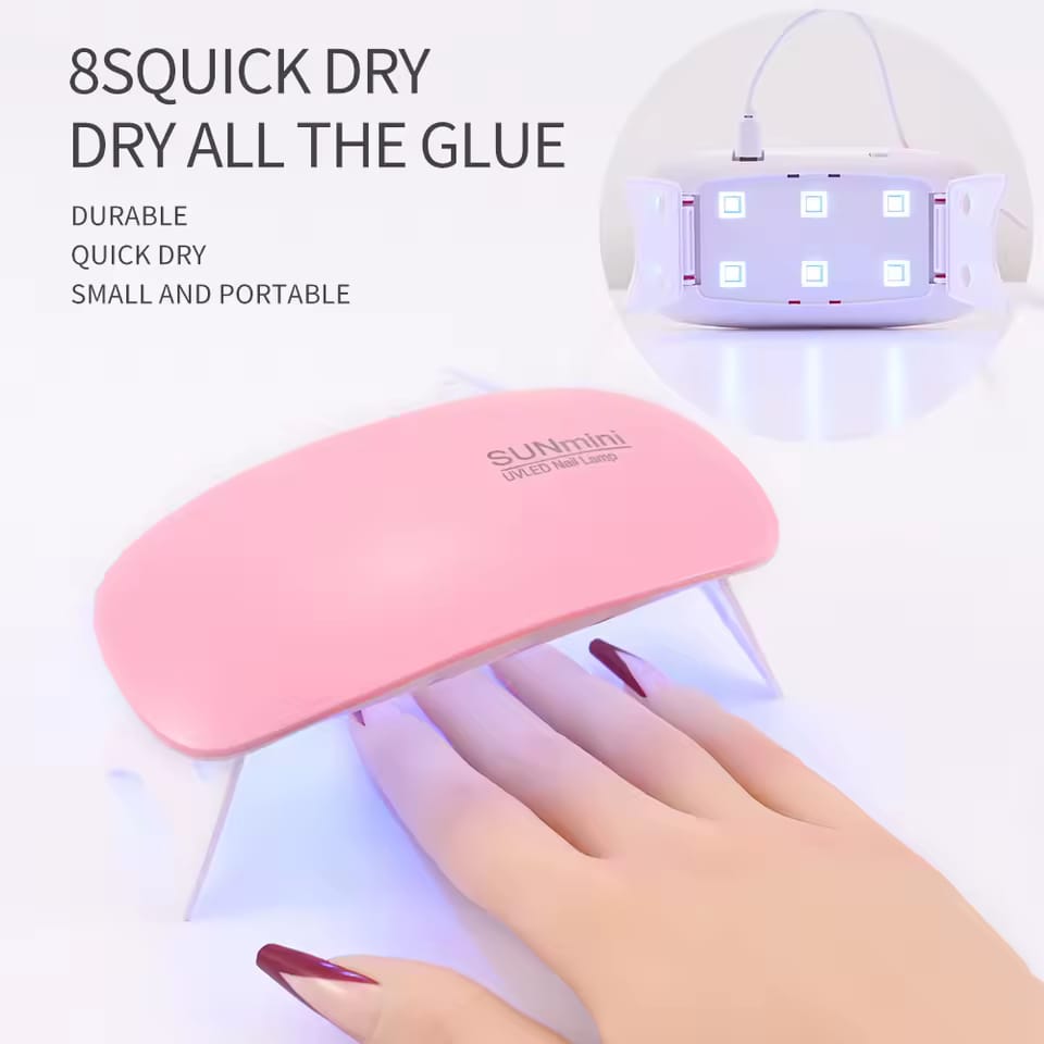 Mini Uv Led Nail Lamp Portable Gel Curing Lamp