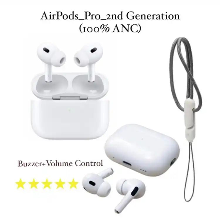 AirPods Pro (2nd Gen) |  6 Hours Listening | Bluetooth 5.0